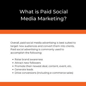 Paid Social Media Marketing